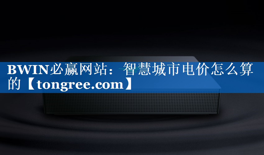 智慧城市电价怎么算的